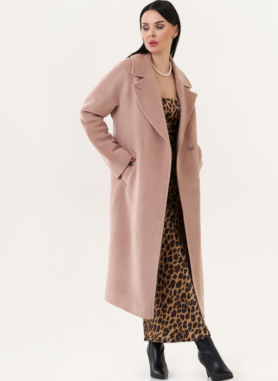 Пальто с английским воротником