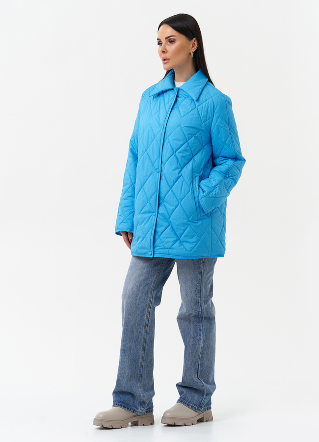 Женская утепленная куртка рубашка модель № 30017 в рассрочку