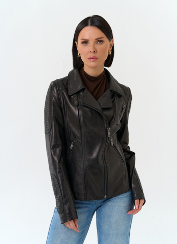 Женская кожаная куртка