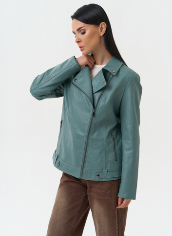 Женская куртка косуха из эко кожи