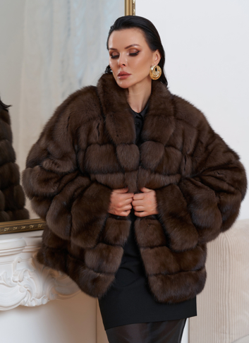 Куртка из баргузинского соболя